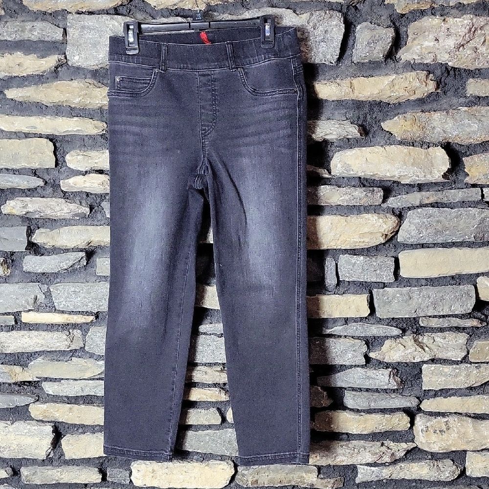 SPANX Black Denim Jeans Size Medium